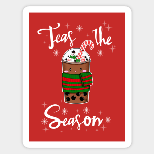 Teas the Season Boba Tea Magnet